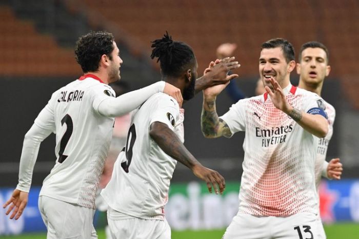 Hasil pertandingan dan highlight Milan vs Red Star Belgrade