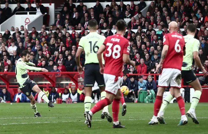 Hasil Man City vs Nottingham Forest: Skor dan Highlight